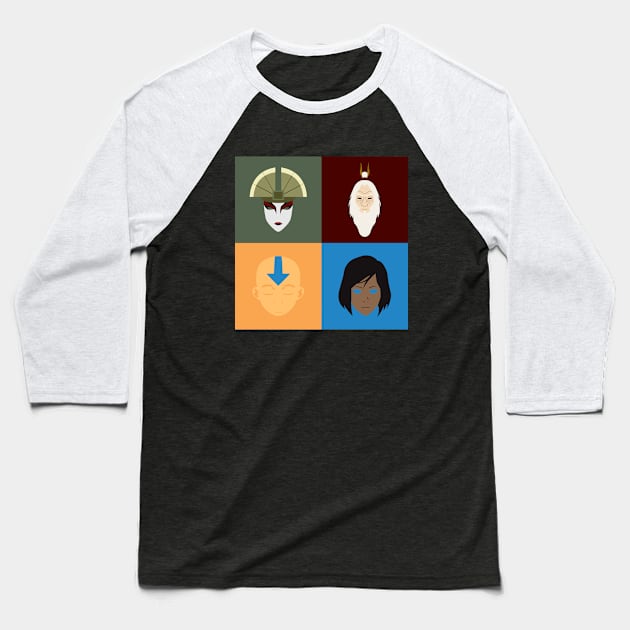 The Avatar Cycle Baseball T-Shirt by Noah_morais